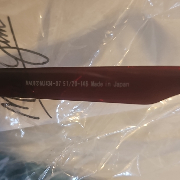 NewMAUI JIM MJ-434 HANA BAY 2M BROWN POLARIZED AUTHENTIC FRAMES SUNGLASSE  51-20 - Picture 5 of 6